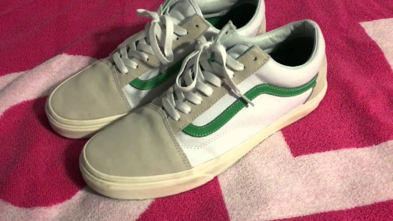 Old Skool (White/Kelly Green 