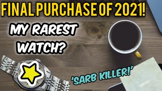 Final watch for 2021 🌟 My rarest watch yet - A Sarb killer! SCVS001 | The Watcher