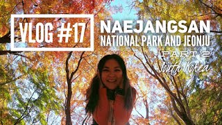 [Vlog#17] Autumn in South Korea's Naejangsan National Park and Jeonju (Part 2)