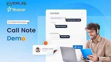 [Demo] Call Note | Yeastar P-Series New Update