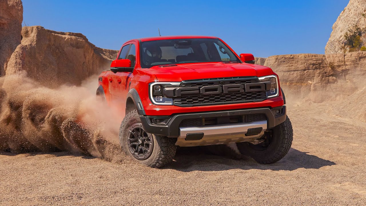 Ford Ranger RAPTOR - Off-Road Test Drive [No Talking] - YouTube