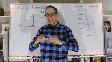 1- Les 6 rapports trigonométriques: Fonctions trigonométriques