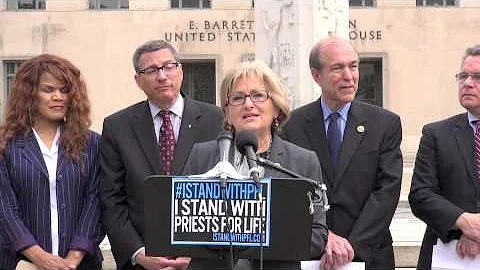 Congresswoman Diane Black Stands for the 1st Amendment with Priests for Life