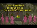 *2023* Complete BEGINNERS guide to Barrows! Low Levels Can Make Millions Doing This!