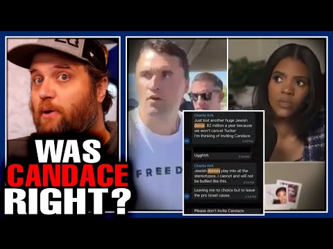 Candace Owens Drops Charlie Kirk Text Messages That Cause A MAJOR Problem But Raises More Questions