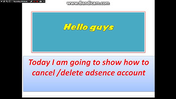 How to delete / Cancel admob content adsence