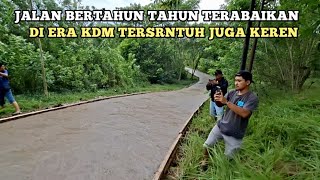The road that was neglected for years in the KDM era is also cool🤩