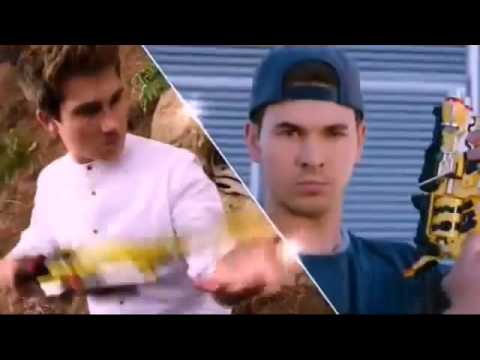 باور رينجرز دينو شارج شارة البداية