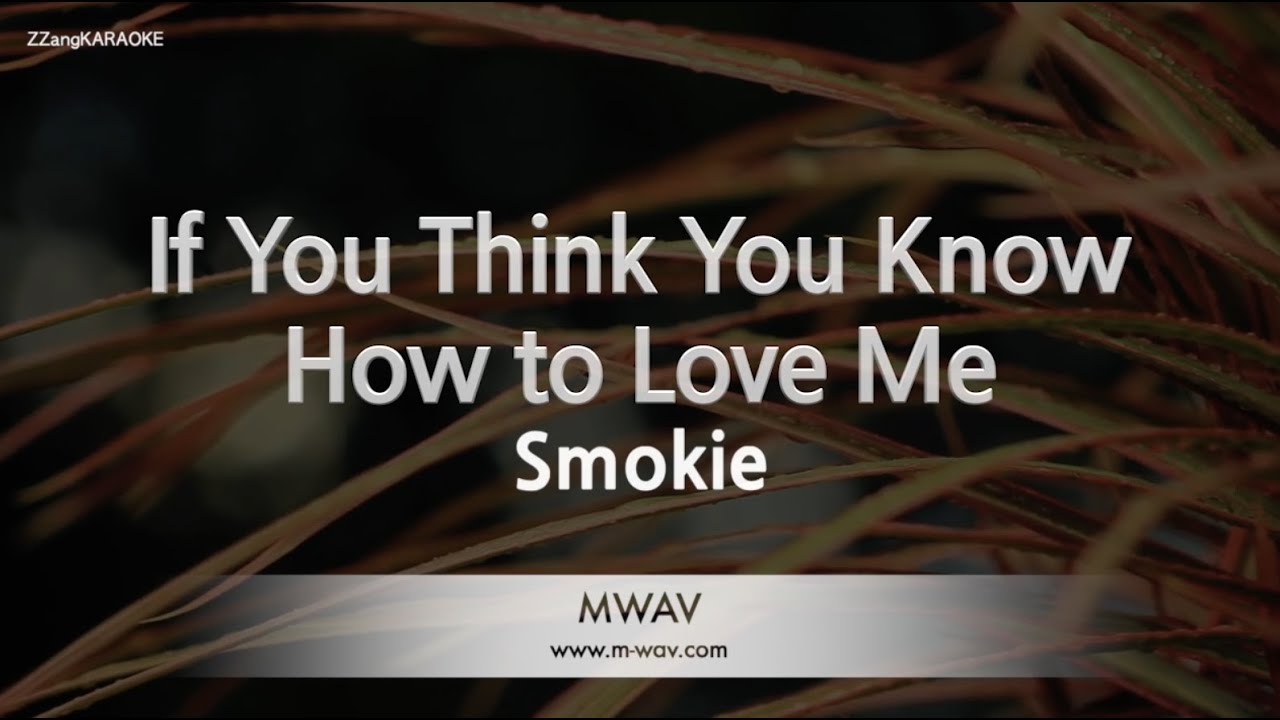Smokie - If You Think You Know How to Love Me (Melody) (Karaoke Version)