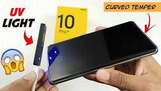 OMG...😱 Realme 10 Pro Plus UV Tempered Glass | Curved Glass Guard | Best Screen Protector