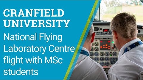 National Flying Laboratory Centre - Flight with MSc students