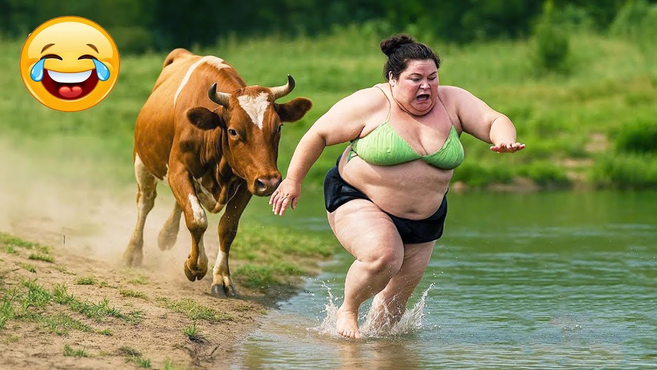 حاول ألا تضحك 2025   أفضل الميمات ومقاطع الفيديو المضحكة الجزء 24