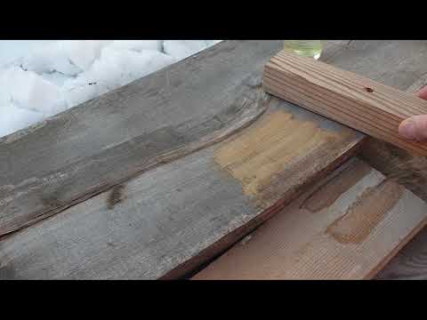 Rozjaśnianie i czyszczenie drewna  -  BIELIK HMF24