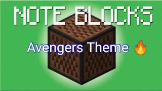 Avengers Theme 🔥 (Minecraft noteblocks edition)