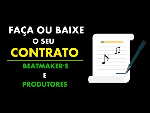 CONTRATO PRA PRODUÇÃO MUSICAL E BEATMAKERS (+ modelo de contrato grátis) - Papo Business #04