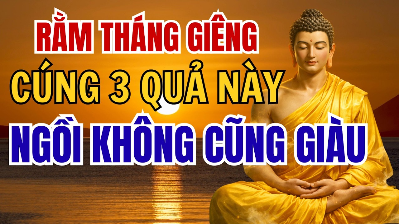 Rằm Tháng Giêng Cúng 3 Loại Quả Này - Ngồi Không Cũng Giàu | THANH ÂM TỪ BI
