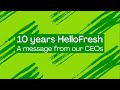 Thank you for 10 Years - an anniversary message from our CEOs