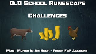 OSRS Challenges: Most Money In an Hour - Fresh F2P Account - Runescape 2007
Who Can Make The Most in an hour - Fresh F2P Account?
OSRS Challenges is a series which me Jensen, and my friend Dave go head to head in a series of Runescape 2007 related challenges.
If you enjoyed the video, dont hesitate to like, favorite, and subscribe.
Credit to PixelMusic for usage of their music.
All music used has been credited to their owners, and specified that it can be used for these purposes. OSRS Challenges: Most Money In an Hour - Fresh F2P Account - Runescape 2007