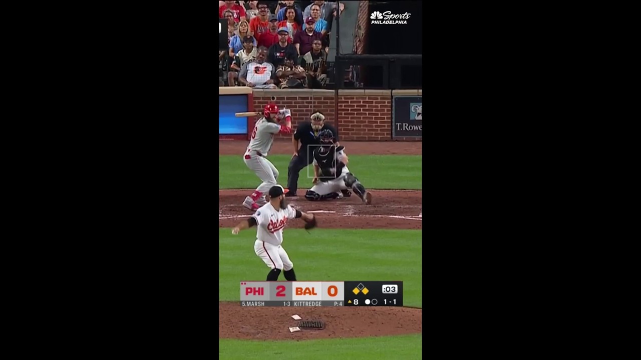 Alec Bohm and Brandon Marsh give the Phillies some insurance late against the Orioles