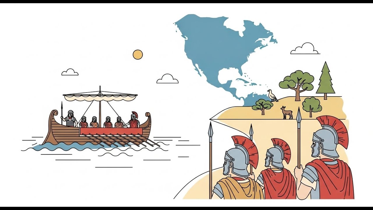 What if the ROMAN EMPIRE Discovered America FIRST?