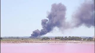 Incendie KLS Aigues-Mortes 05/07/2020