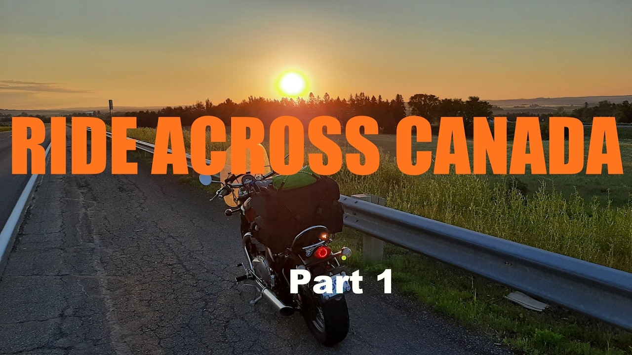 Across Canada on a Triumph Bonneville -   Part 1