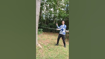 Thrusting with Curved Swords