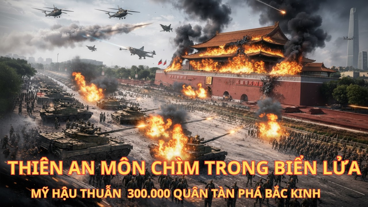 NỘI CHIẾN TRUNG QUỐC 2026: 300.000 Quân Thẩm Dương TẤN CÔNG Thiên An Môn | Bắc Kinh THẤT THỦ?