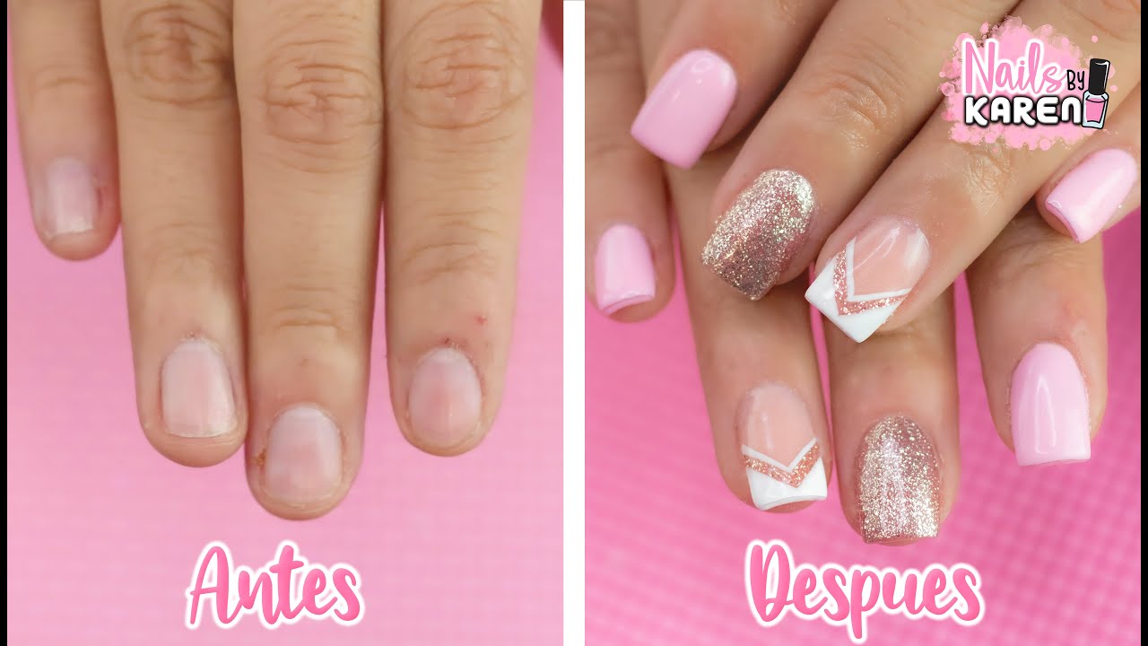 UÑAS ACRÍLICAS ROSA PALO - Elegantes - thptnganamst.edu.vn