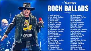 Top 100 Slow Rock Ballads 70s 80s 90s 💥 Scorpions, Aerosmith, GnR, Bon Jovi, CCR, Led Zeppelin