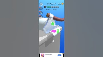 ASMR Slicing New Update All Levels 17 Android Gameplay #shorts