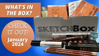 January 2024 Sketchbox Opening & Artwork   HD 1080p