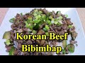 HOW TO COOK KOREAN BIBIMBAP WITH BEEF COOKING BBPINAYMIX ...