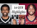 Brooklyn Nets vs. Cleveland Cavaliers Full Highlights 1st QTR | 2021-22 NBA Season