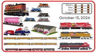 Don't Miss These New O Gauge Trains! | What's New In O Gauge