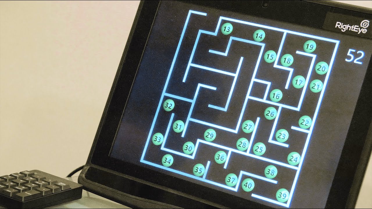 Right Eye Concussion Diagnostics