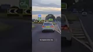 Car flips airborne during high-speed chase, video shows