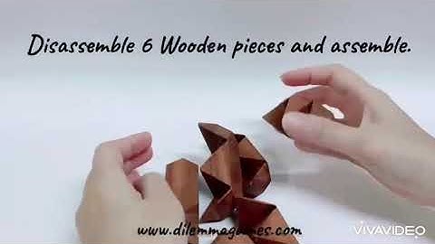 FALLING BALL, a solution to an interlocking brain teaser by DILEMMA GAMES