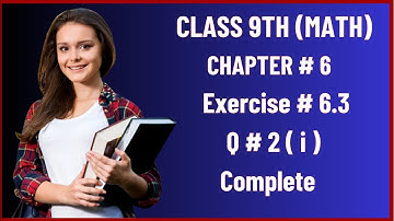 Class 9th Math Chapter 6  Algebraic Manipulation Exercise 6.3 Question No.2 ( Part i ) #mathematics