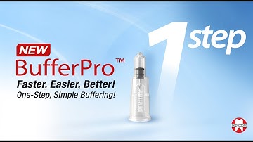 BufferPro One-Step, Simple Buffering!