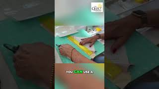 Quilting Hack: The Add-A-Quarter Ruler Saves Your Seams! #shorts