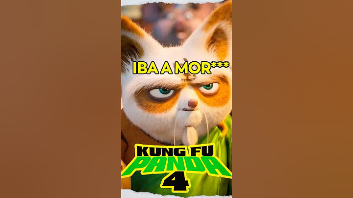 😱EL DETALLE OCULTO de KUNG FU PANDA 4 #kungfupanda #curiosidades #dreamworks