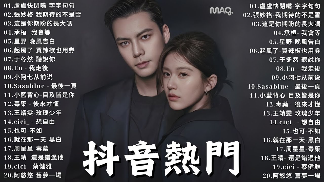 抖音當下最火歌曲排行榜【非常好聽】KKBOX 1月2026最新熱門單曲，抖音熱搜20大神曲 ♪ 還是錯過他 | 人生怎么选都有遗憾 | 承認我不會愛 | 都怪我太贪心