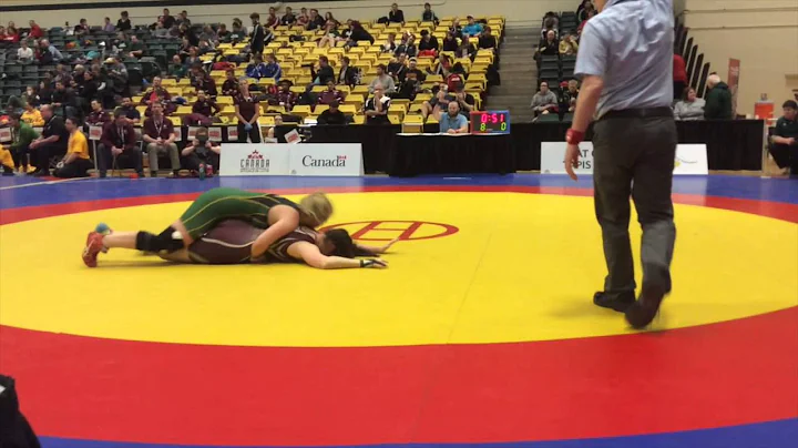 2015 CIS Championships: 67 kg Nicole Roach vs. Bra...