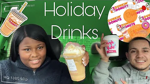 VLOGMAS DAY 12 | TRYING DUKIN HOLIDAY DRINK ☕️