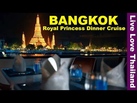 Bangkok Night Trips | Royal Princess Dinner Cruise | Asiatique #livelovethailand