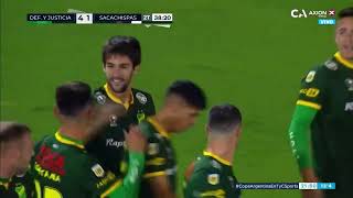 Defensa y Justicia vs. Sacachispas: el gol de Lucas Albertengo (4-1)