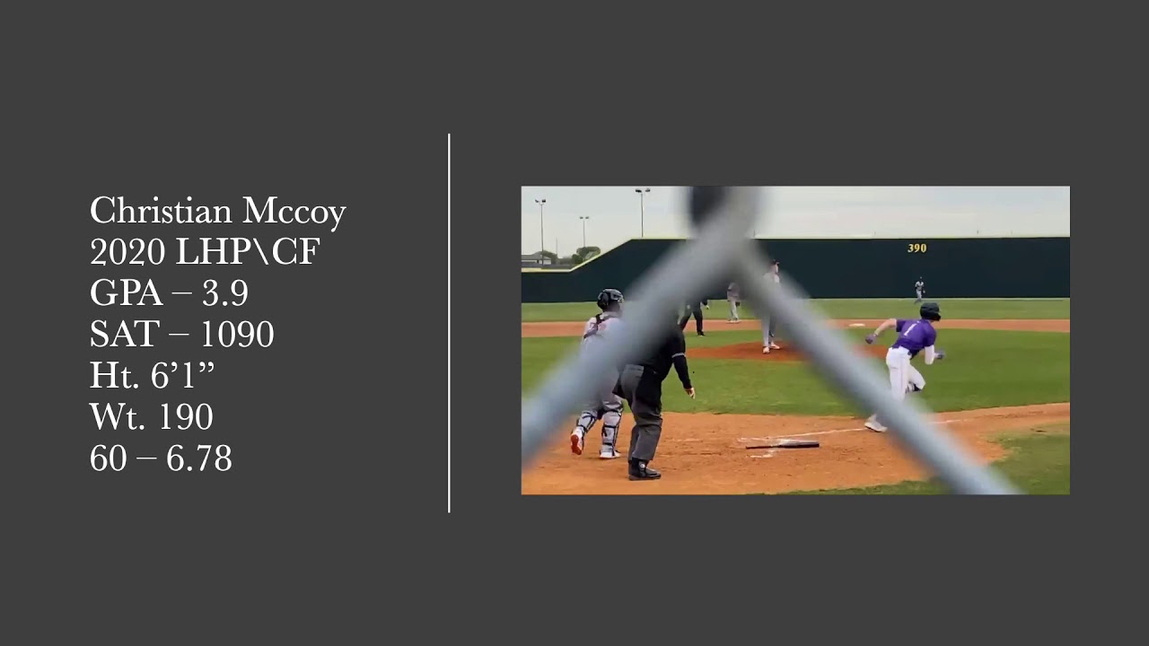 Christian Mccoy 2020 Katy Morton Ranch Tournament YouTube