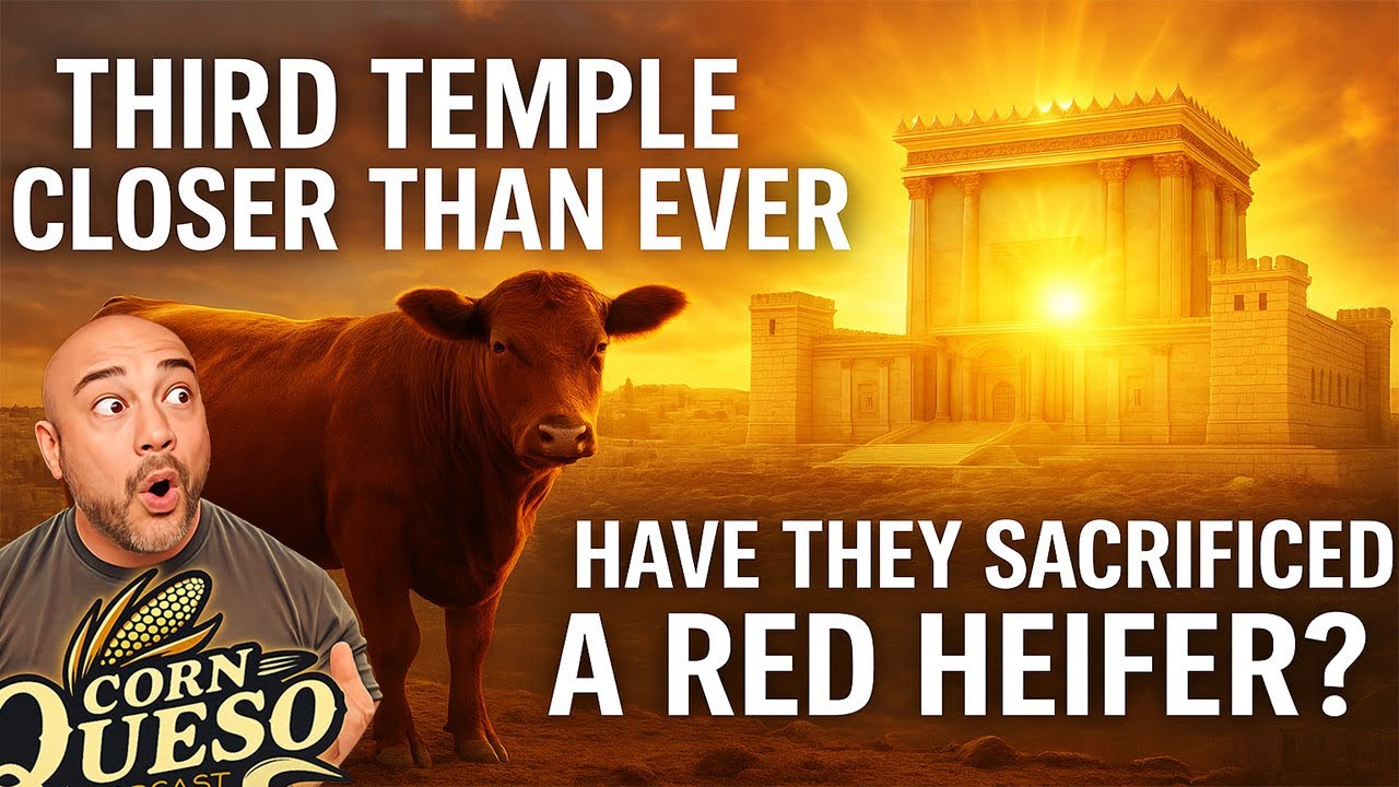 Red Heifer Sacrifice in Israel July 2025 Prophecy Unfolding Third ...