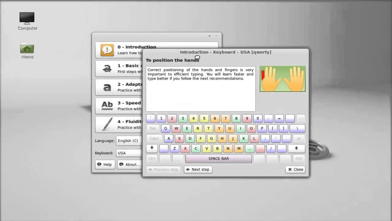 free typing lessons download